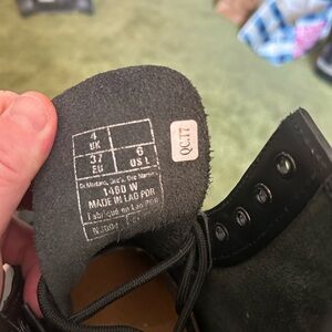 Dr. Martens 1460 Black Leather Lace-Up 8-eye Boots